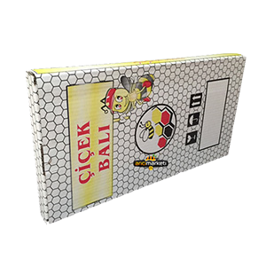 10 Adet - 1 Çerçevelik Bal Kolisi